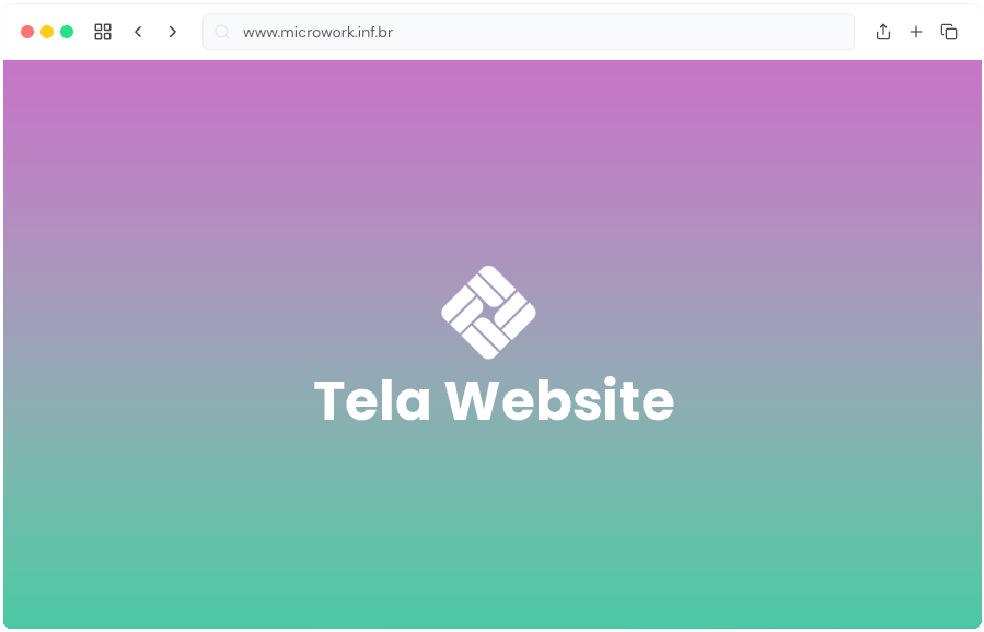 Captura de ecrã: Website