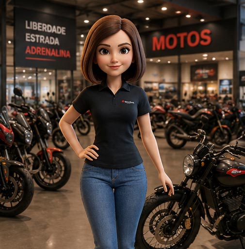 CláudIA no segmento de motocicletas